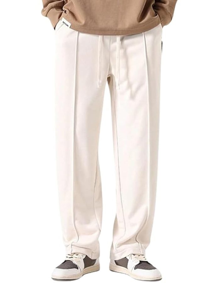 GRECIILOOKS Trouser Pant for Men | Loose Fit Man Track Pants | Formal Causal Regular Fit | Baggy Stylish | Relaxed Cargo | Summer| Stretchable (Sports | Gym | Yoga)